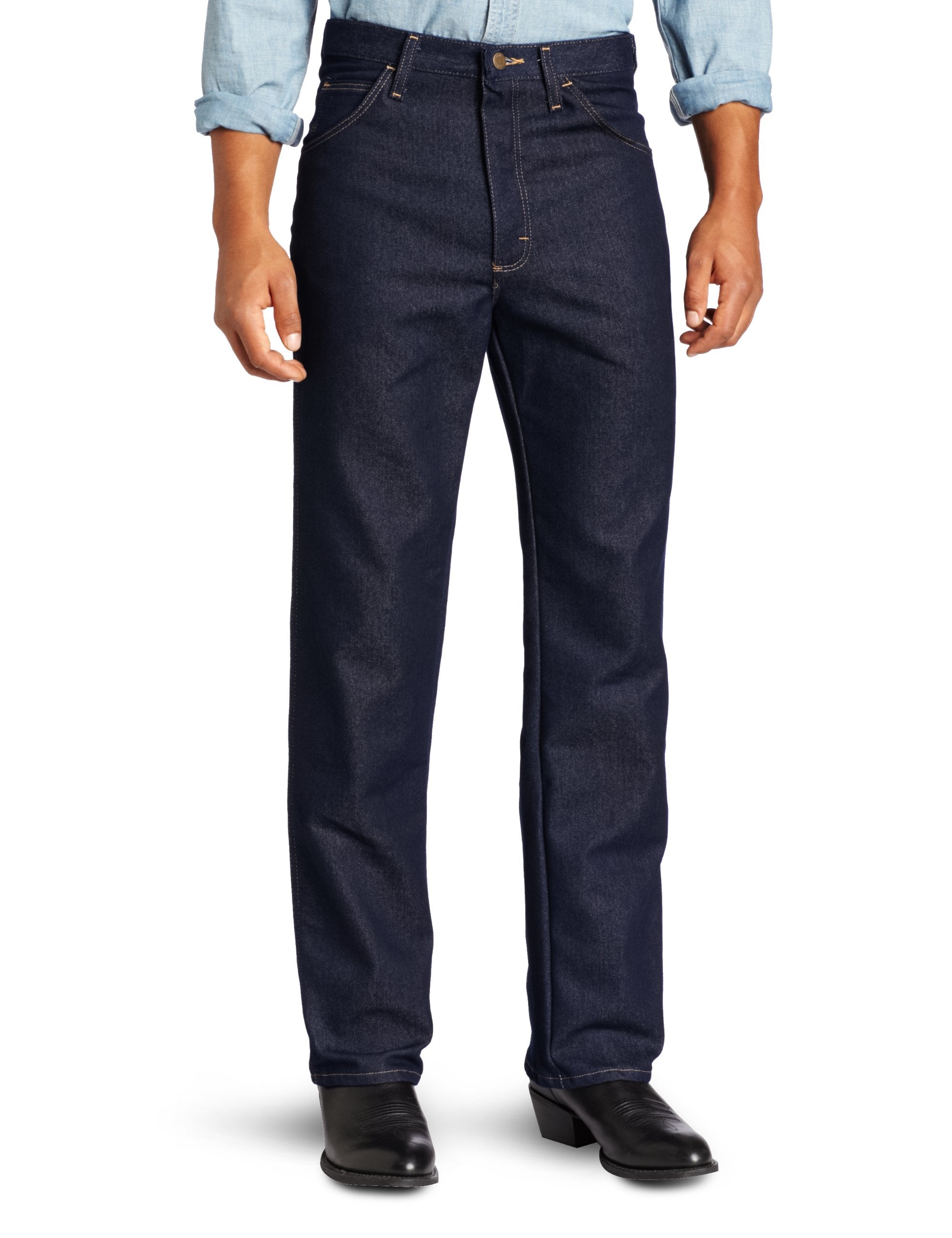 Wrangler Men's Big Rugged Wear Stretch Jean,Denim,52x28