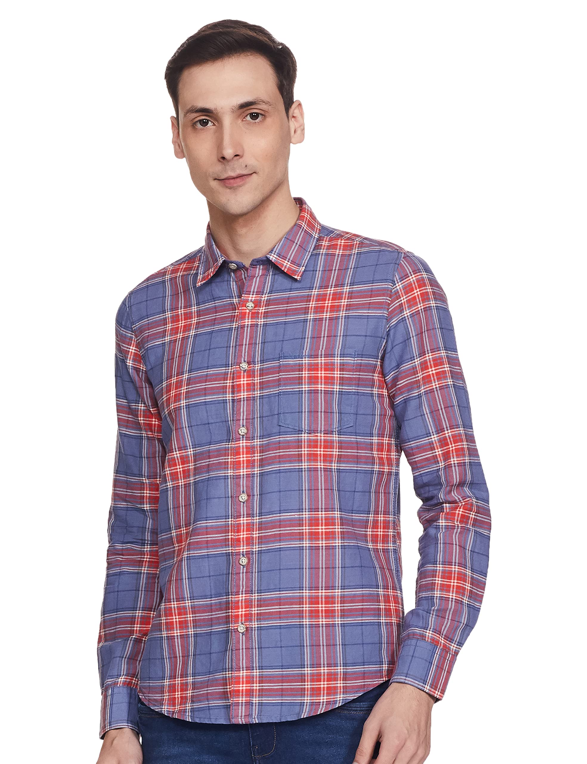 Pepe Jeans MenS Shirts (Pm307334_Xl, Red, Xl)