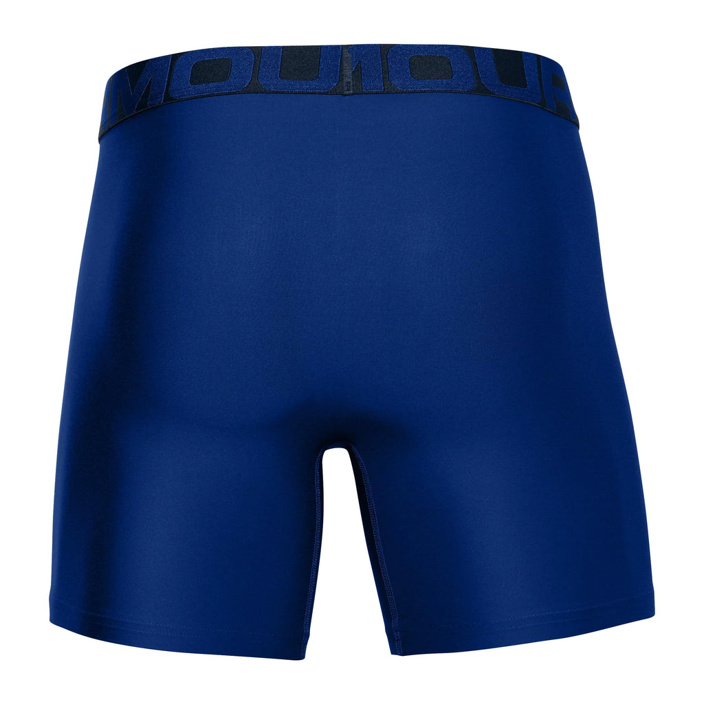 Under Armour mens Tech 6-inch Boxerjock 2-Pack, Royal (400)/Academy Blue, 4X-Large