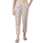 Enamor E4A5 Mid-Rise Straight Leg Pant for Women with Side Pockets