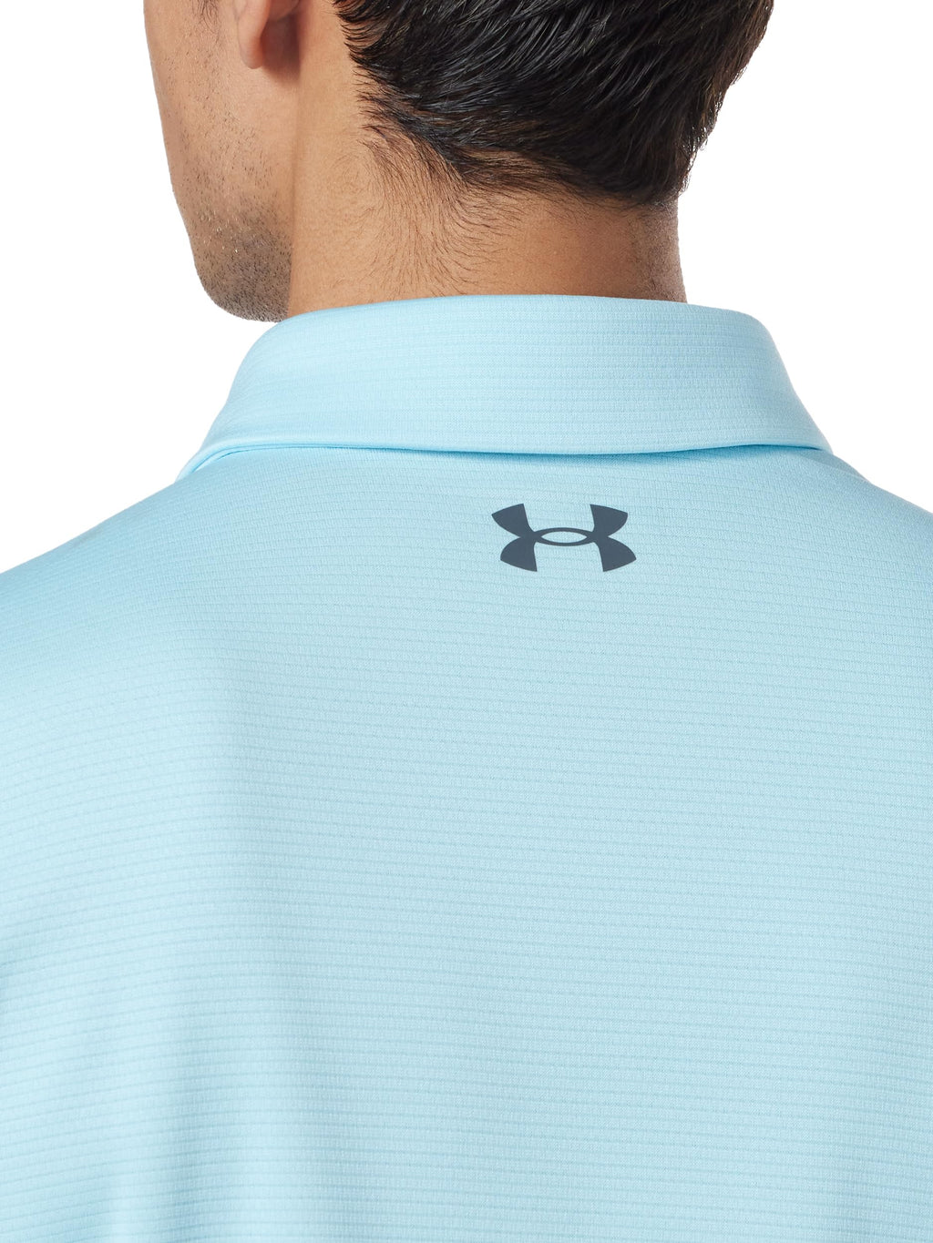 Under Armour Men's Tech Golf Polo, (494) Stream / / Pitch Gray, 3X-Large