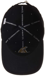 Relaxed Graphic Cap, Gadsden Flag, Black