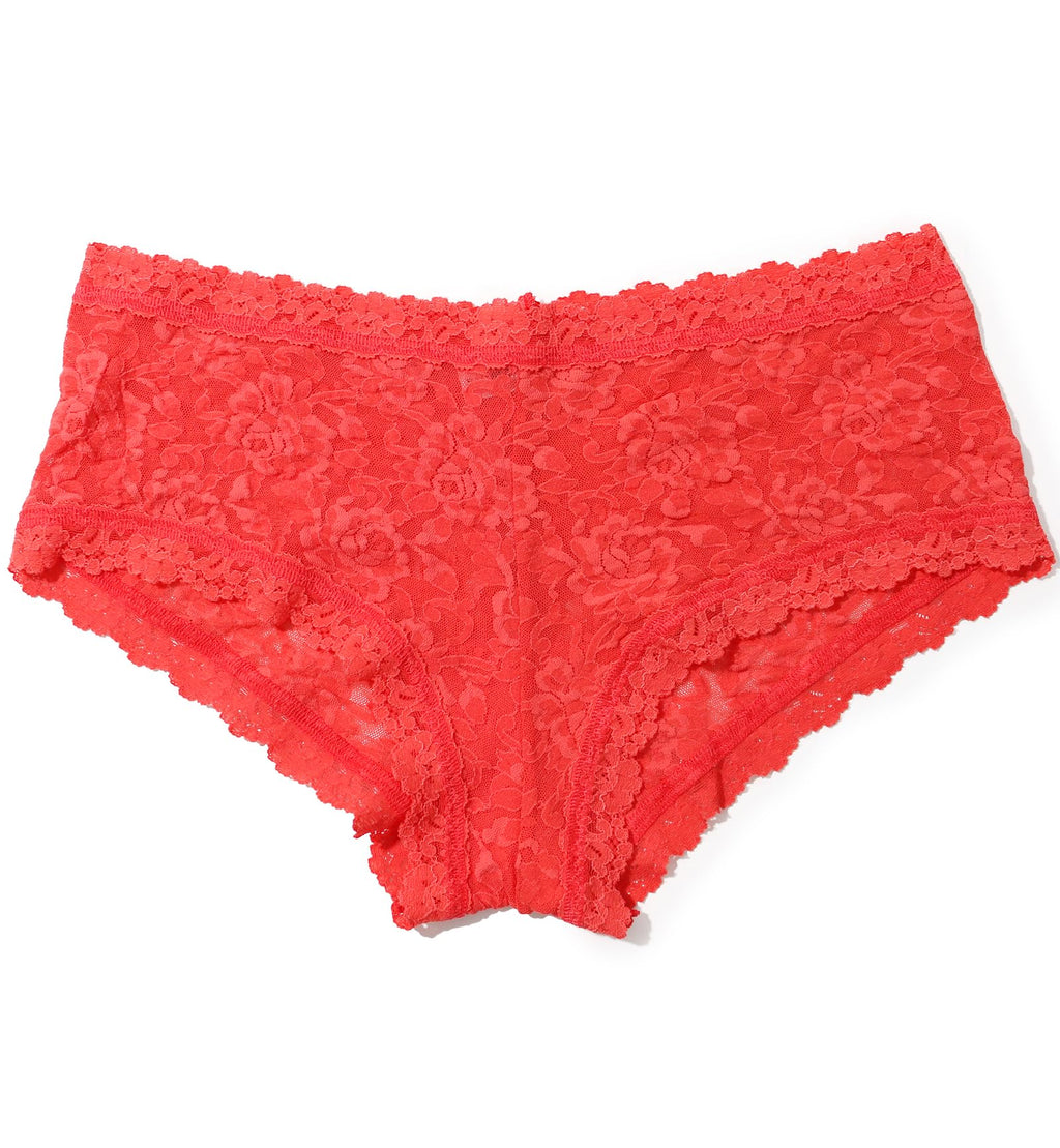 hanky panky Signature Lace Boyshort (4812P),Large,Hibiscus Bloom