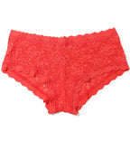 hanky panky Signature Lace Boyshort (4812P),Large,Hibiscus Bloom