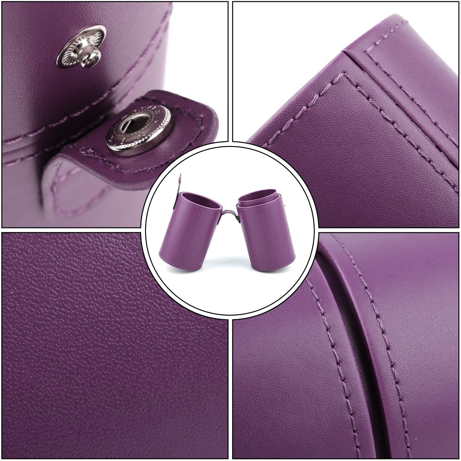 Narwey Makeup Brush Holder Travel Brushes Case Bag Cup Storage Dustproof for Women