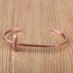 A Sweet Friendship Refreshes The Soul Proverbs 27:9 Religious Gifts for Women Her Stainless Steel Bible Verse Rose Gold Cross Br