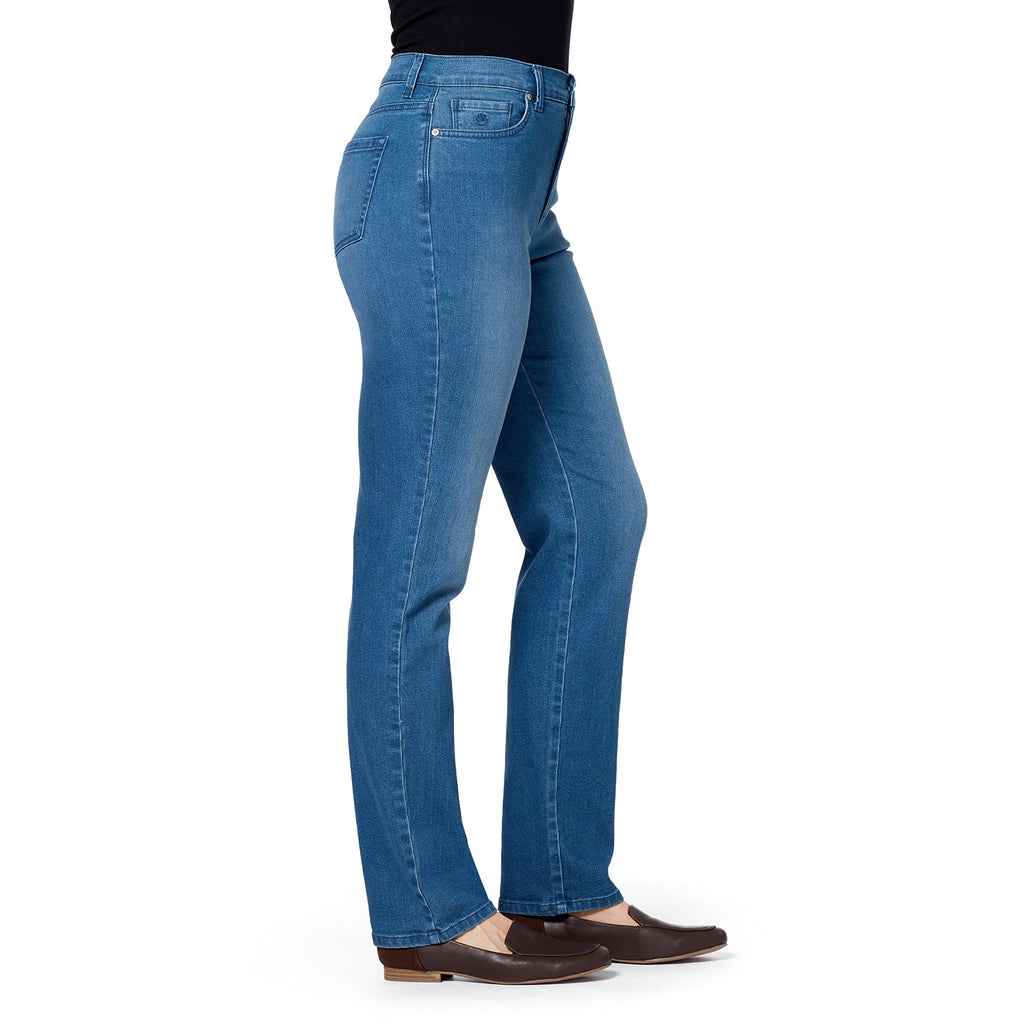 Gloria Vanderbilt womens Amanda Classic High Rise Tapered Jeans, Frisco, 4 Short US