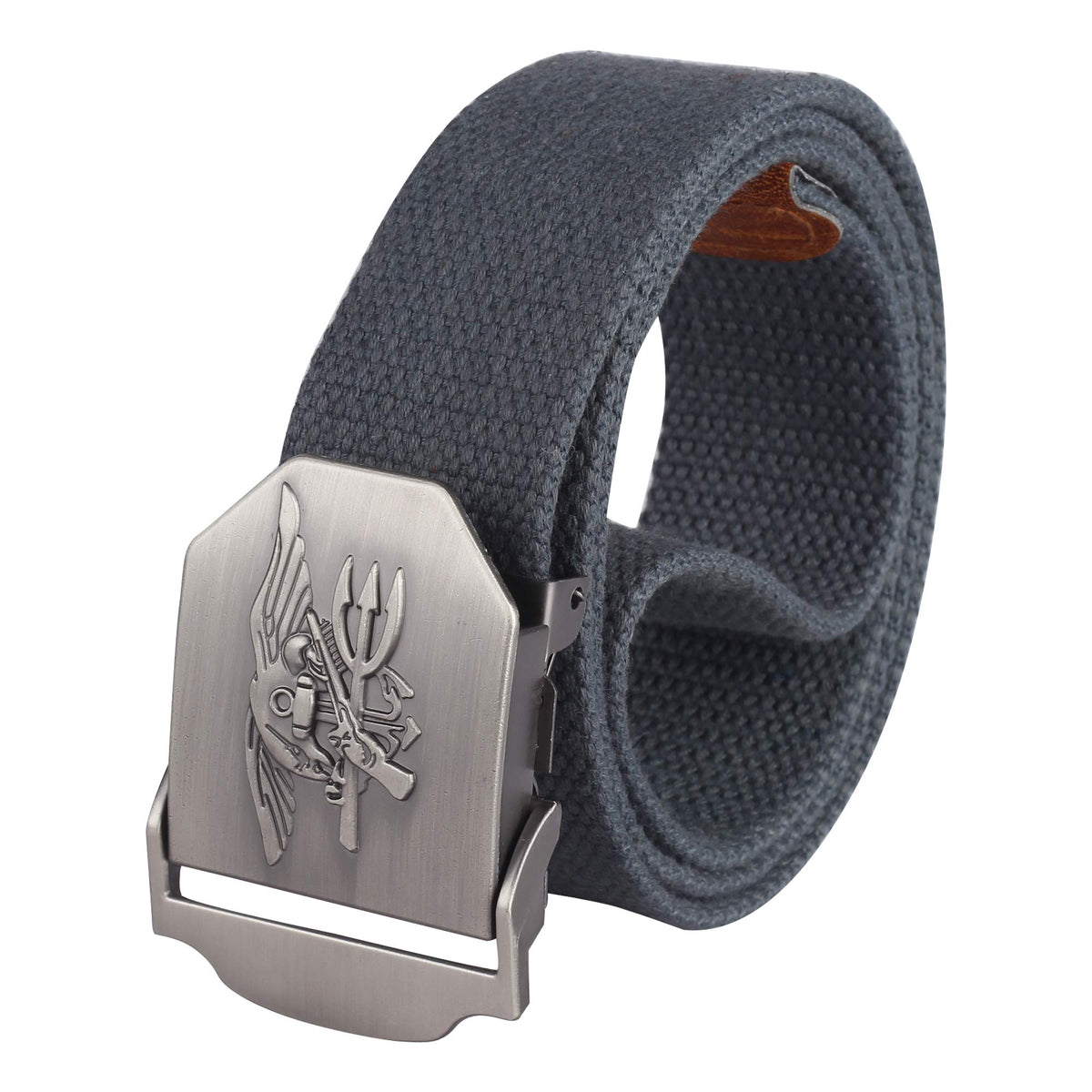 Zoro MenS Cottan Black Belt Guarantee  Belts For Mens  Belts For Men Casual Stylish  Belts For Men Formal Branded (Camin Gre 44