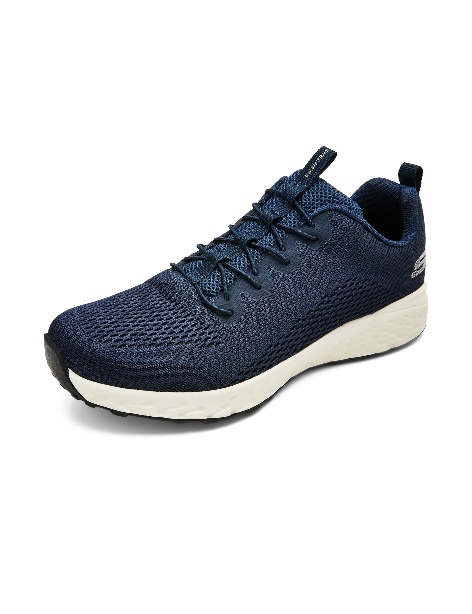 Skechers Men Terrenex Synthetic Mesh Lace Up Casual Shoes