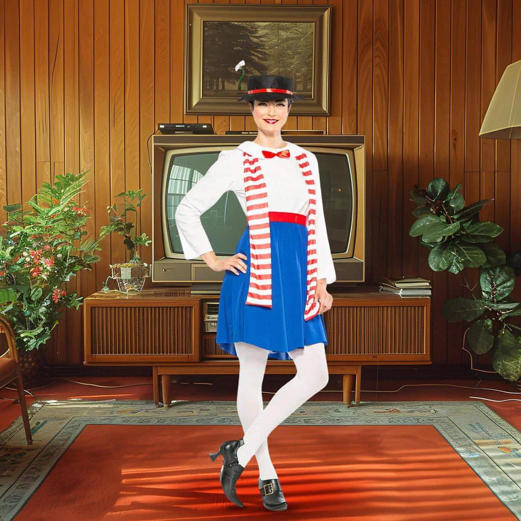 Seeing Red Women's English Nanny Poppins Costume (Small)