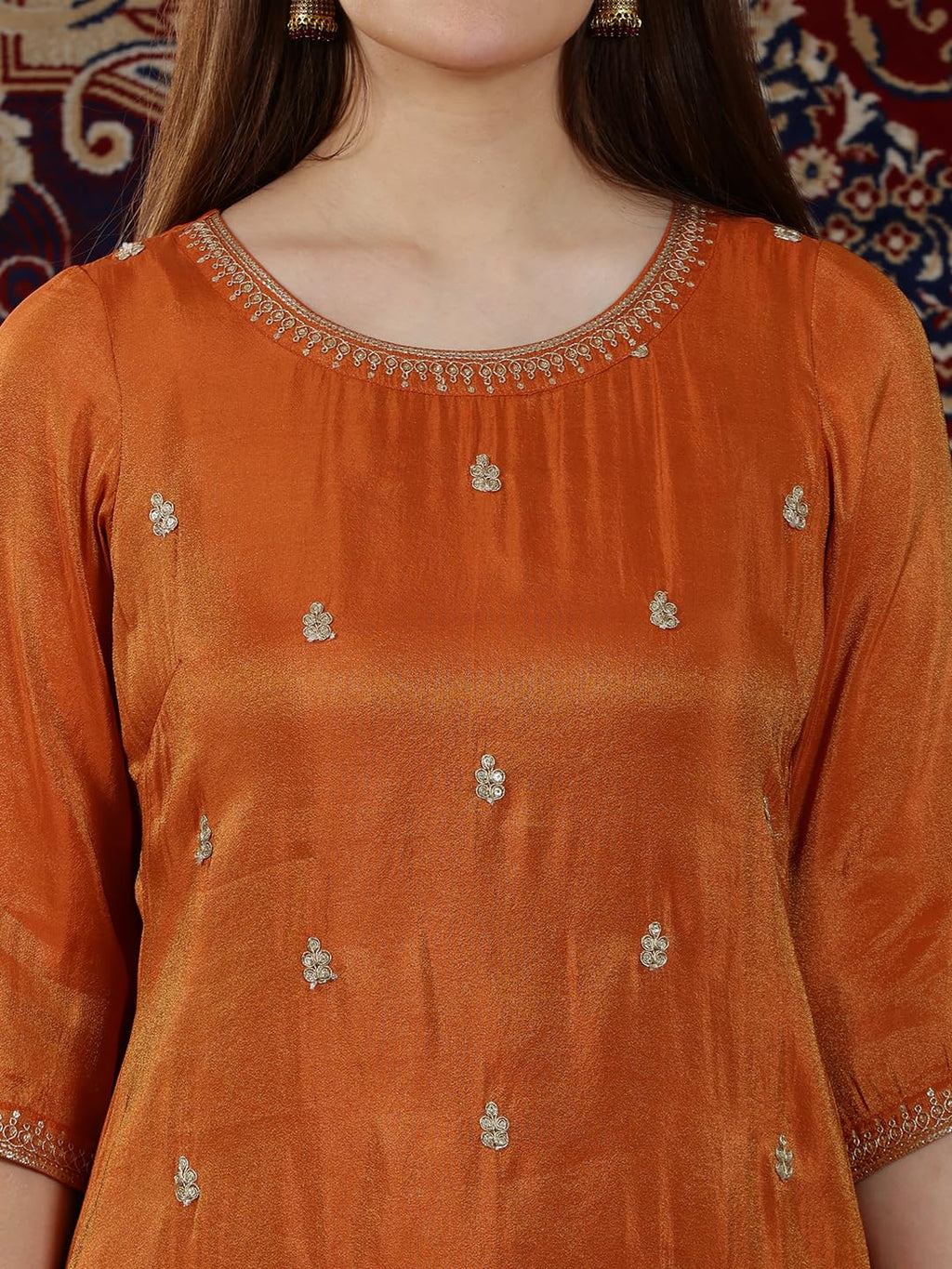 Aurelia WomenS Solid Straight Kurta | Lightweight Round Neck Kurta For Women | Solid Kurta For Women | Beautiful Regular Fit Kur