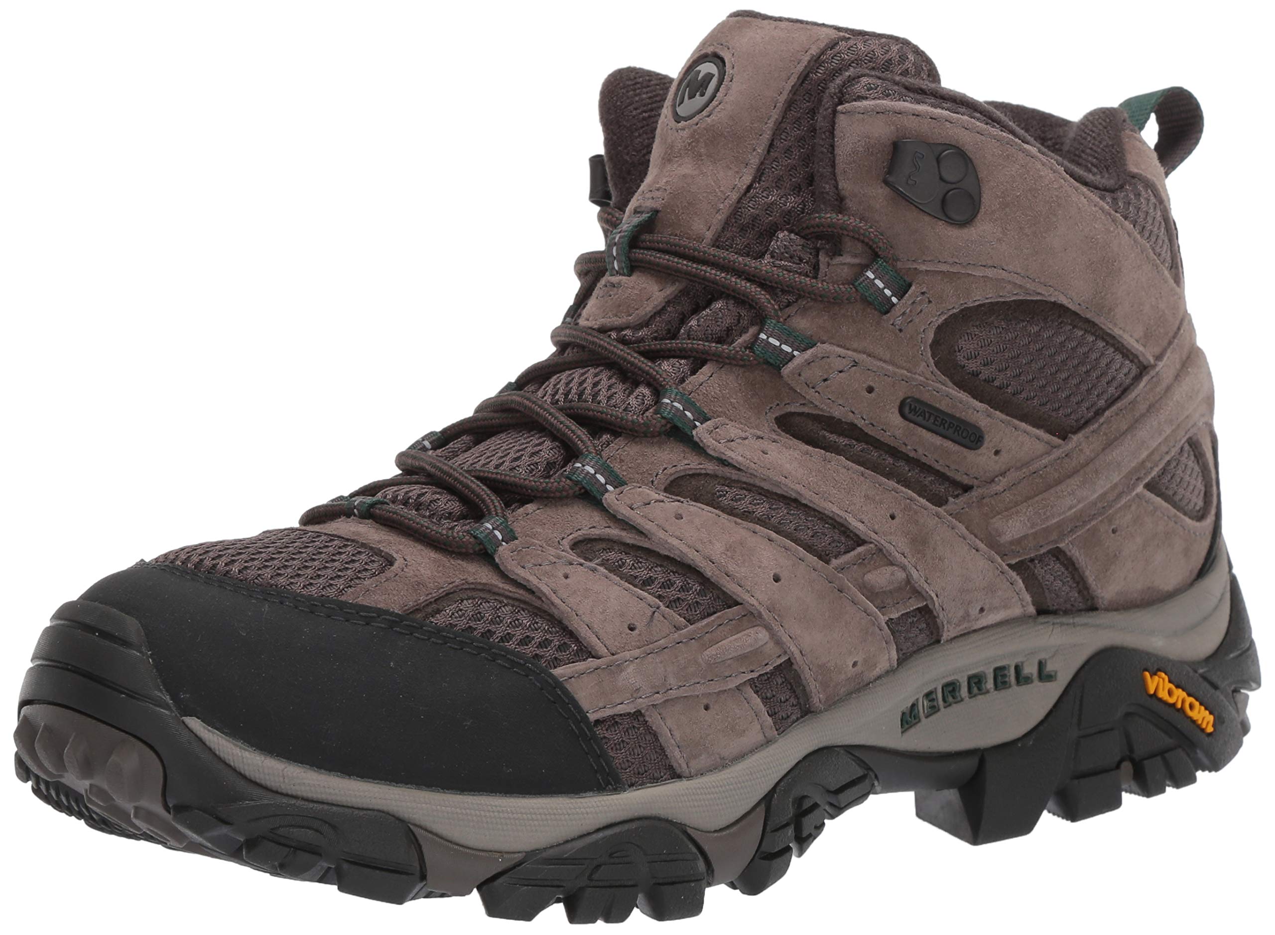 Merrell mens Moab 2 Mid Waterproof Hiking Boot, Boulder, 10 US