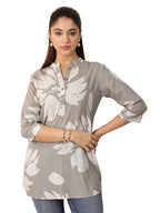 Libas Womens Printed Viscose Straight Kurti For Women