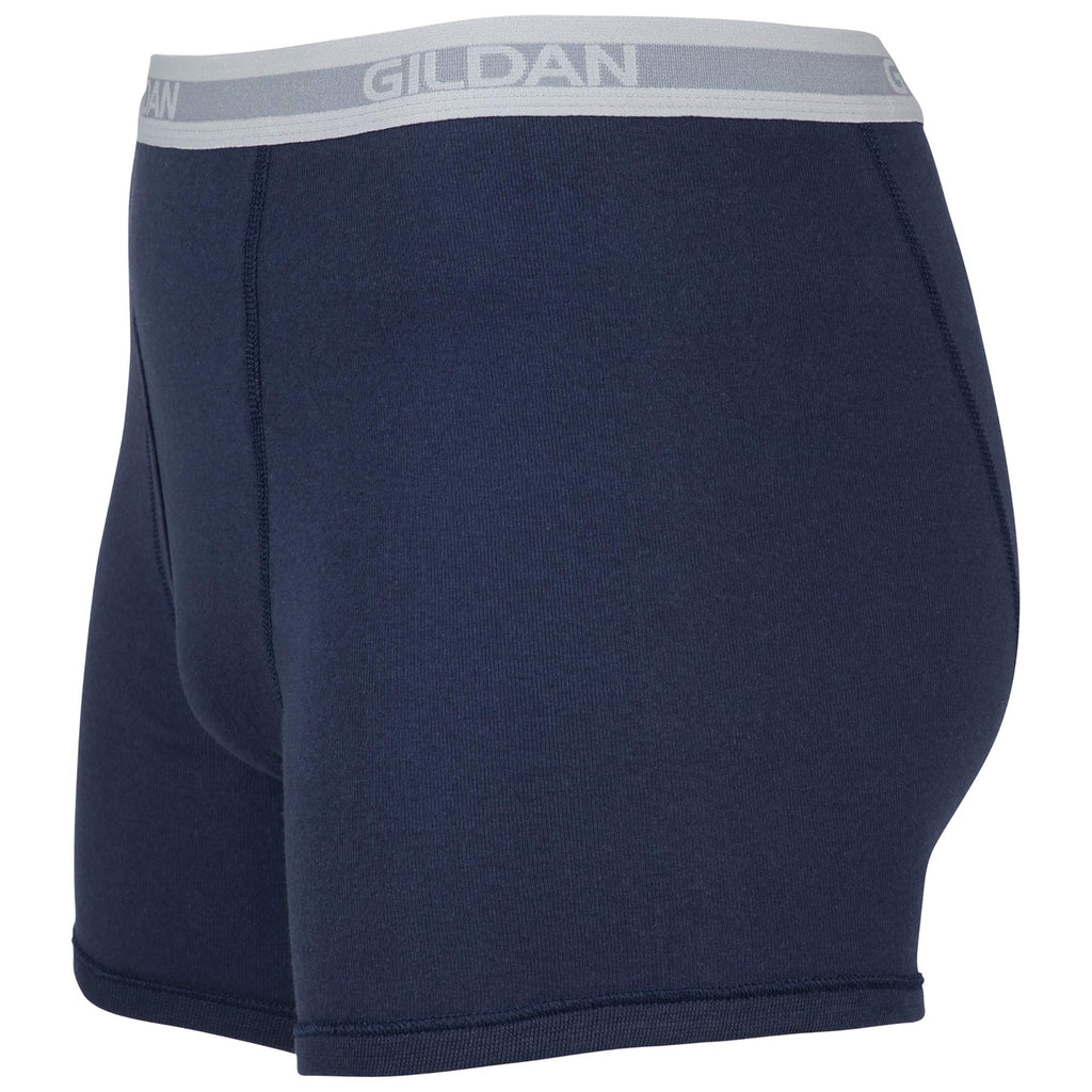 Gildan Men's Underwear Boxer Briefs, Multipack, Mixed Blue (5-Pack), Large