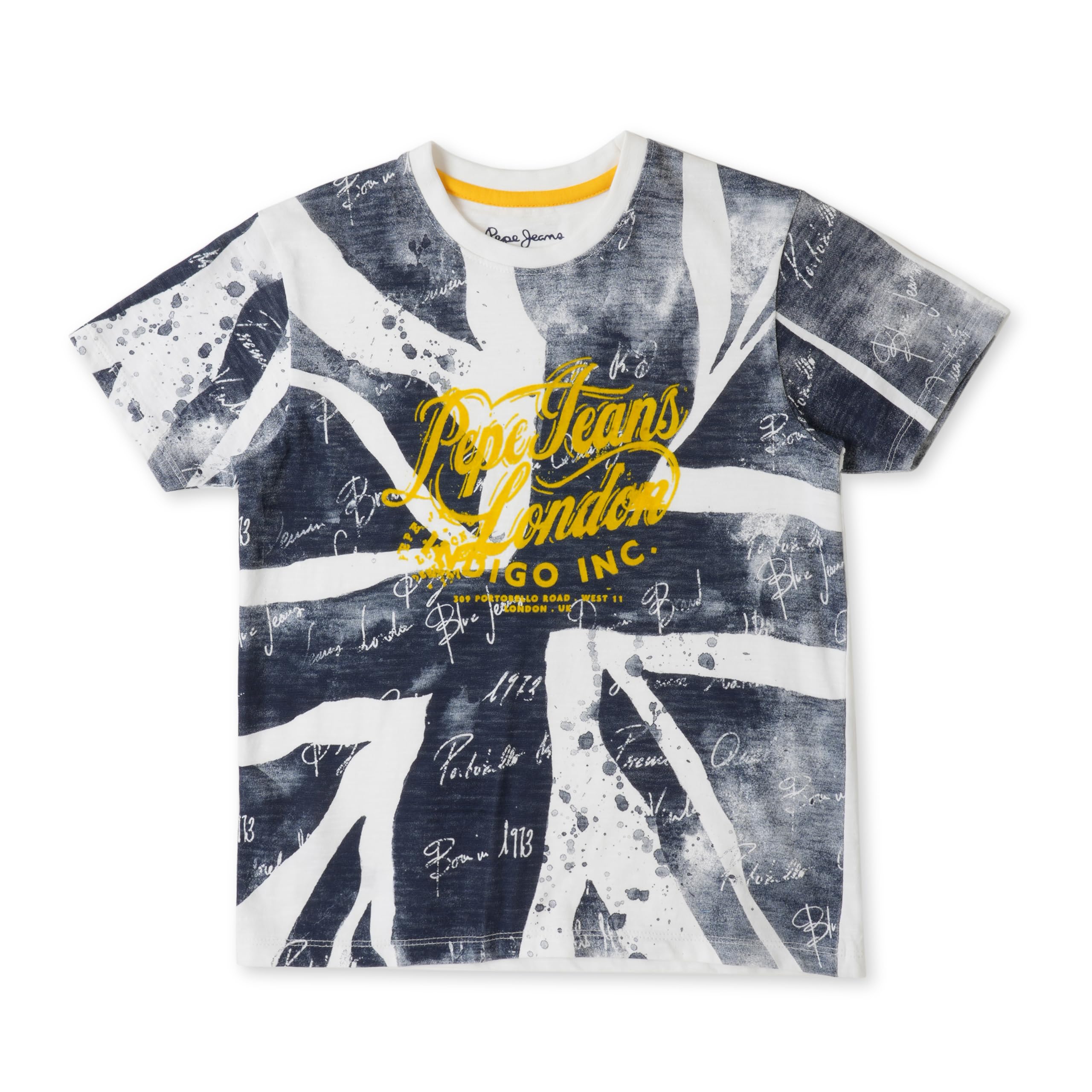 Pepe Jeans BoyS Regular Fit T-Shirt (Pb5036198004_White