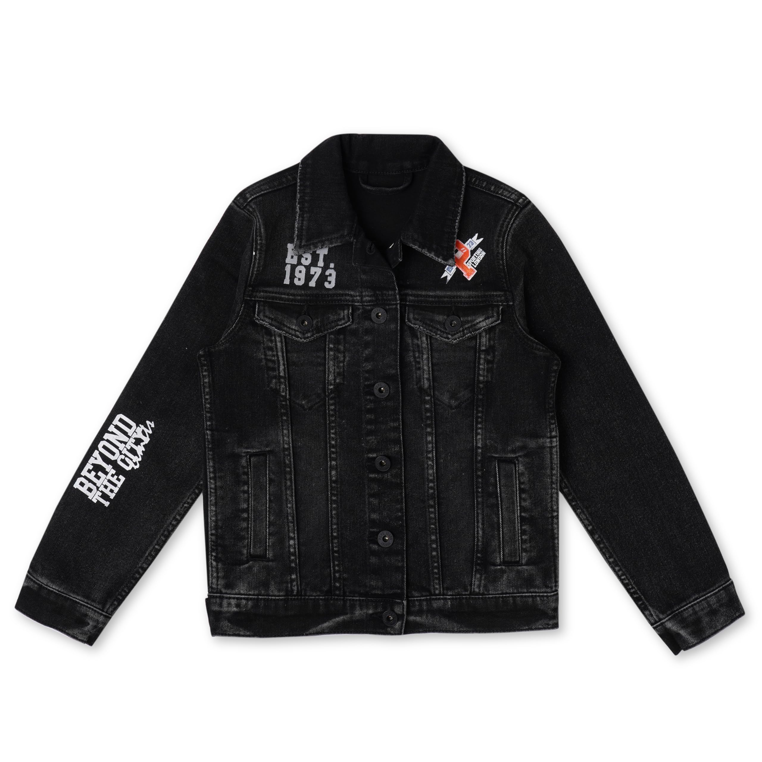 Pepe Jeans Boys Regular Fit Denim Jacket