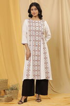 W For Woman Women'S Cotton Kurta & Palazzo