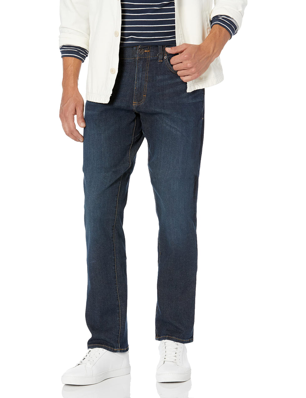 Lee Men's Extreme Motion Athletic Fit Tapered Leg Jean Blue Strike 32W x 32L