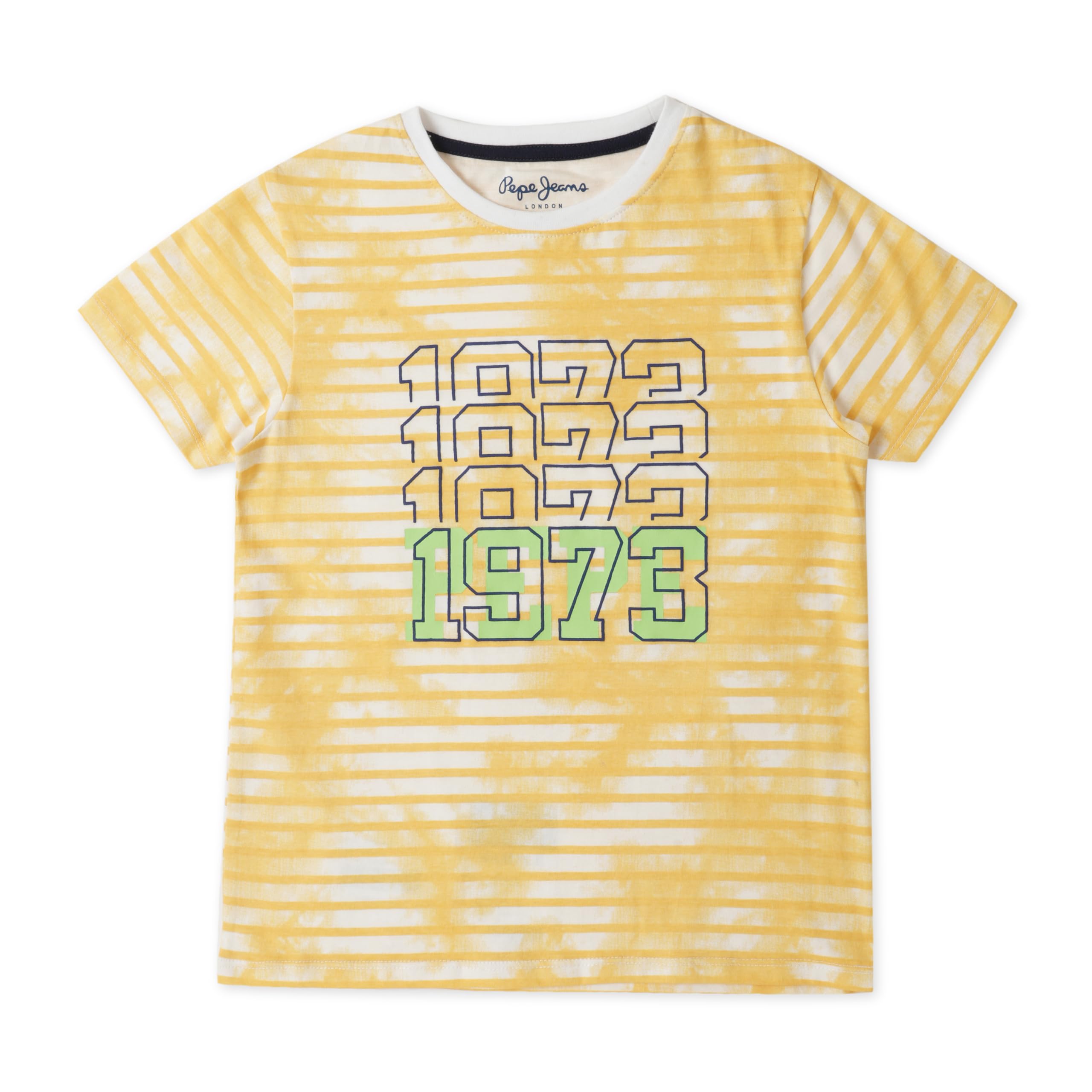 Pepe Jeans BoyS Regular Fit T-Shirt (Pb50364904310_Summer Yellow