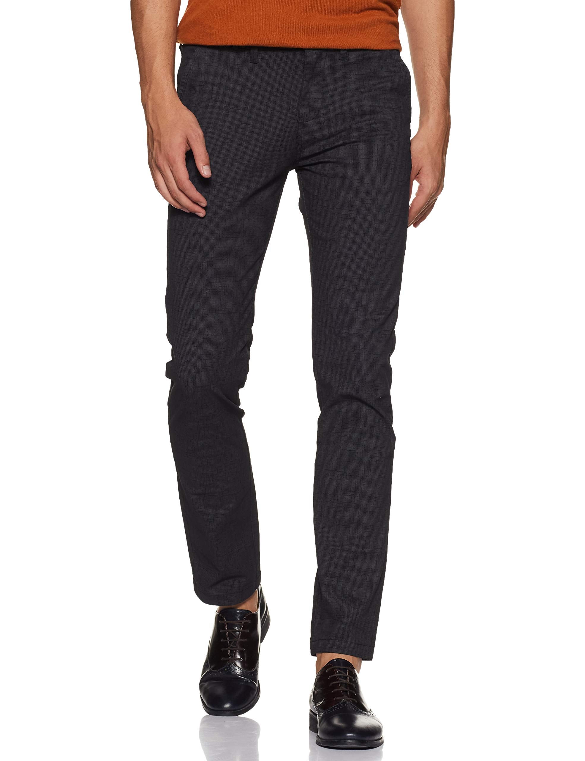 Pepe Jeans MenS Relaxed Fit Casual Trousers (Pm702001_Grey_36)