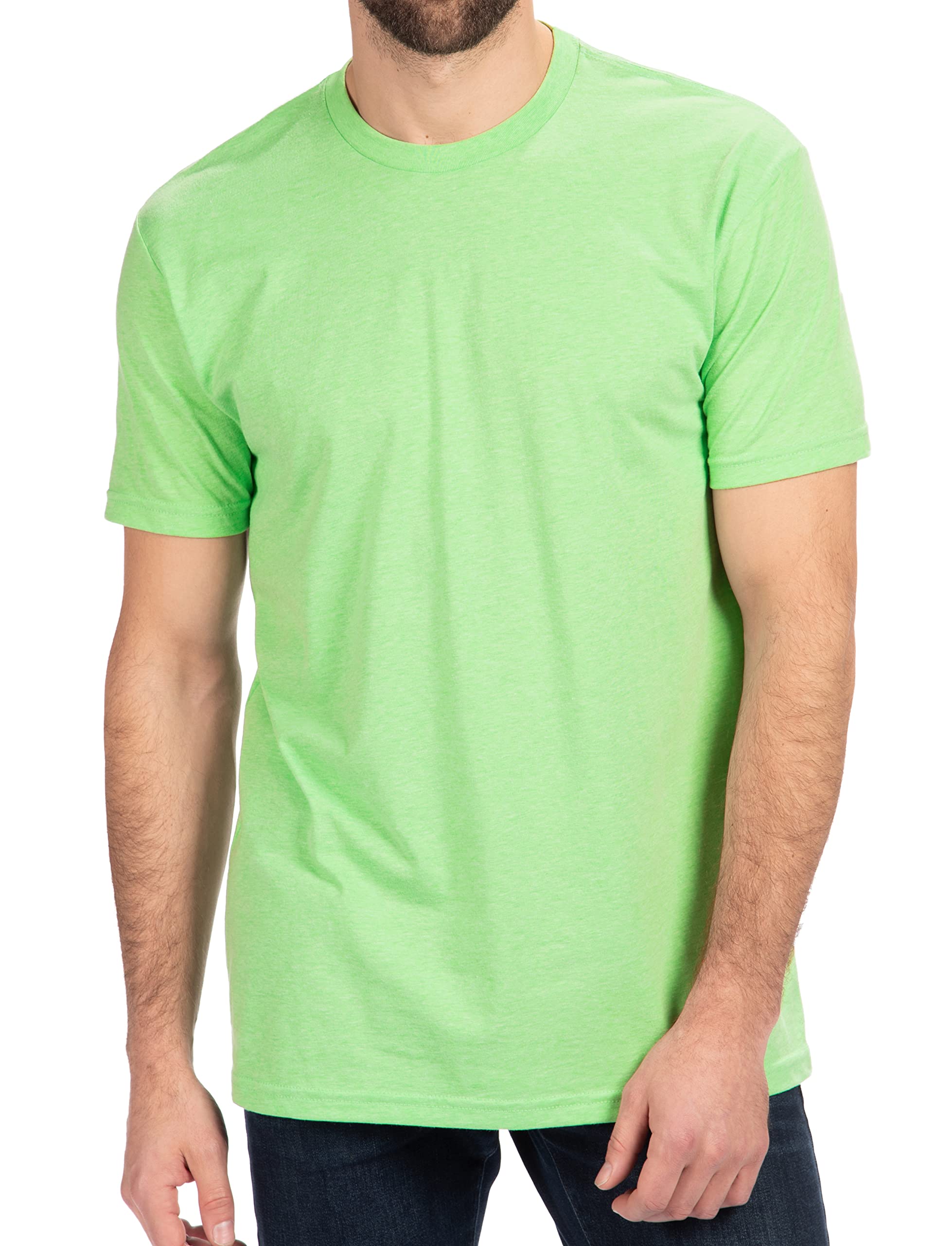 Next Level 6210 Mens Mens cVc Tee Apple green