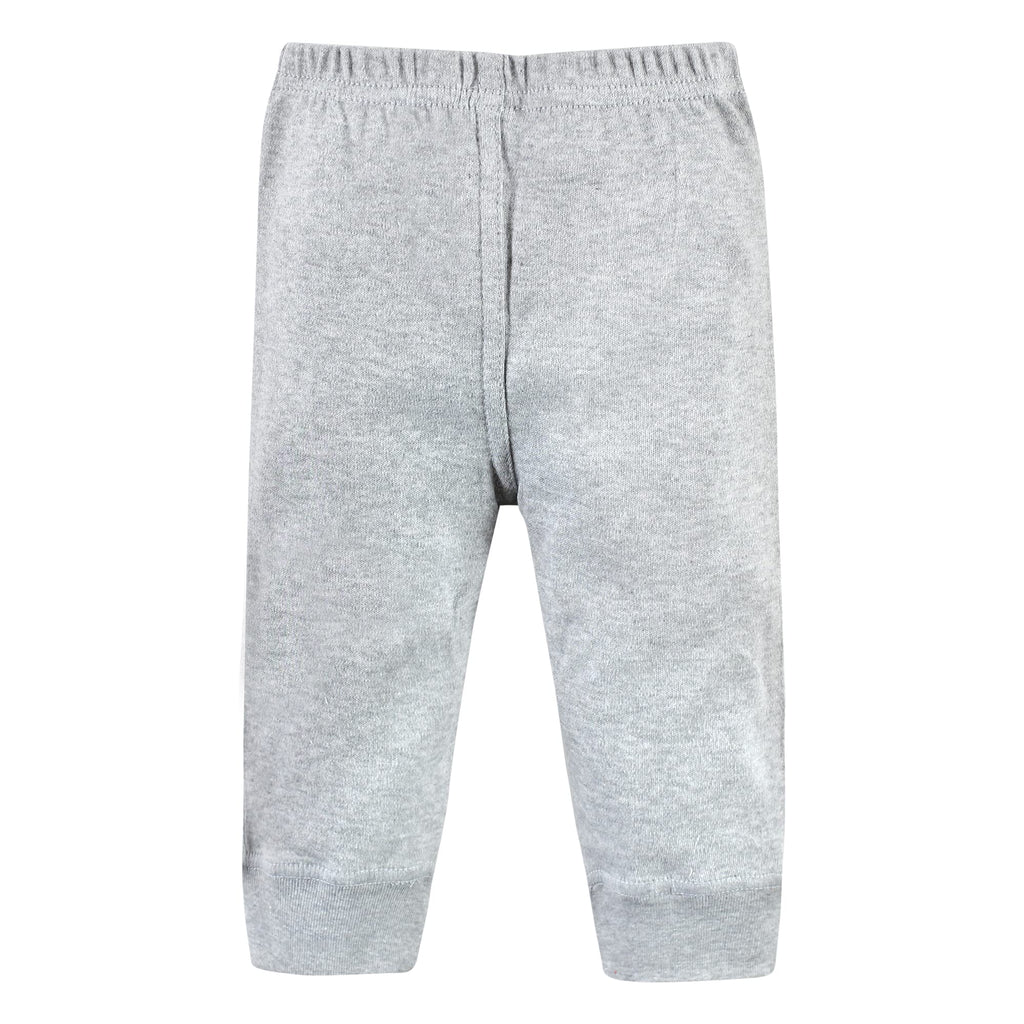 Hudson Baby Unisex Baby Cotton Pants and Leggings, Christmas Forest, 4 Toddler