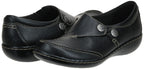 Clarks Women's Ashland Lane Q Slip-On Loafer, Black, 12 M US