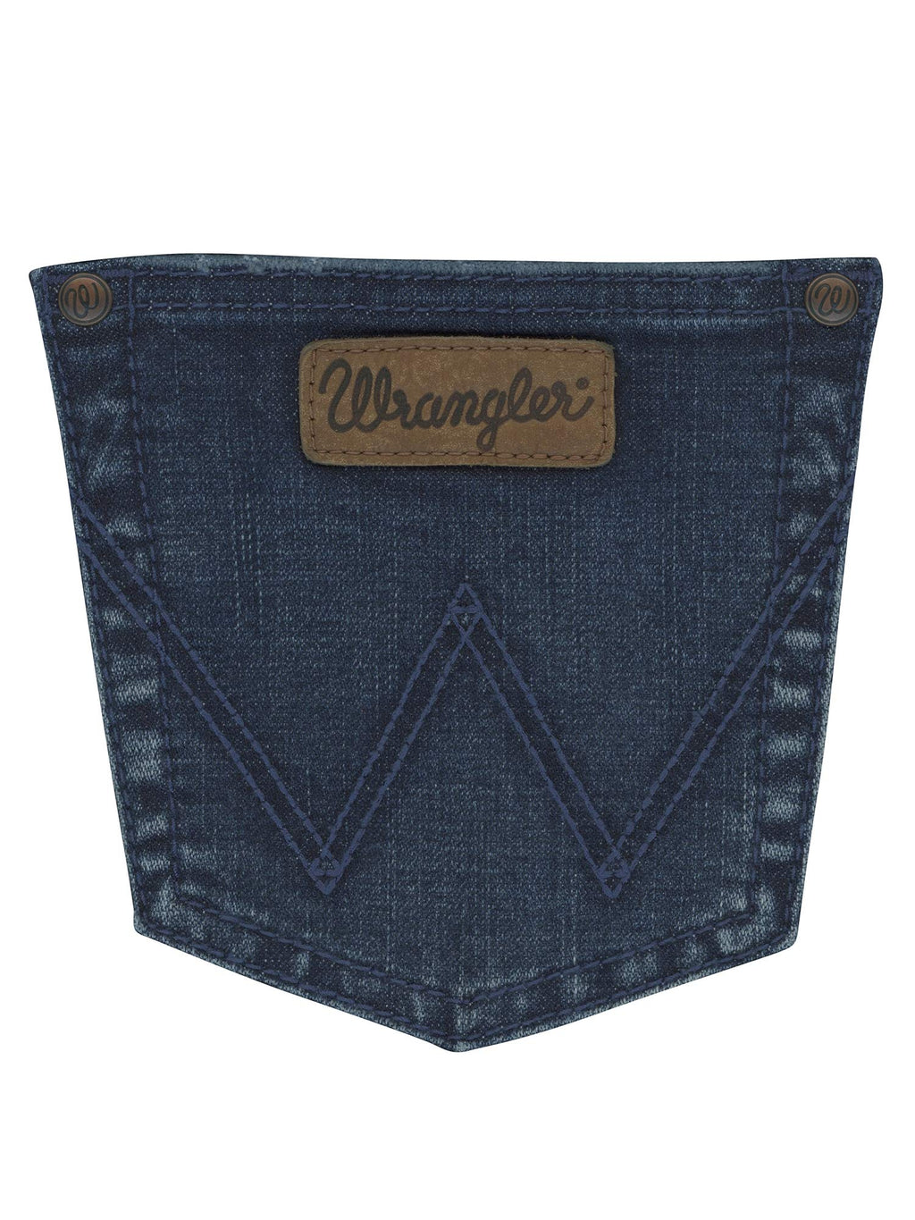 Wrangler Women's Retro Mae Mid Rise Wide Leg Trouser Jean, Sophia, 5 Long