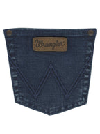 Wrangler Women's Retro Mae Mid Rise Wide Leg Trouser Jean, Sophia, 5 Long