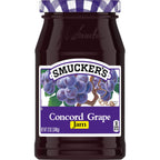 Smuckers concord grape Jam, 12 Ounces (Pack of 6)