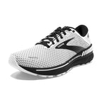 Brooks Mens Adrenaline GTS 22 White/Grey/Black 10 D - Medium