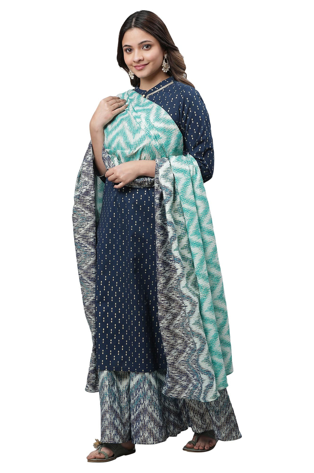 Aurelia Women Dupatta 23AUA80002-507748-Purple-FS