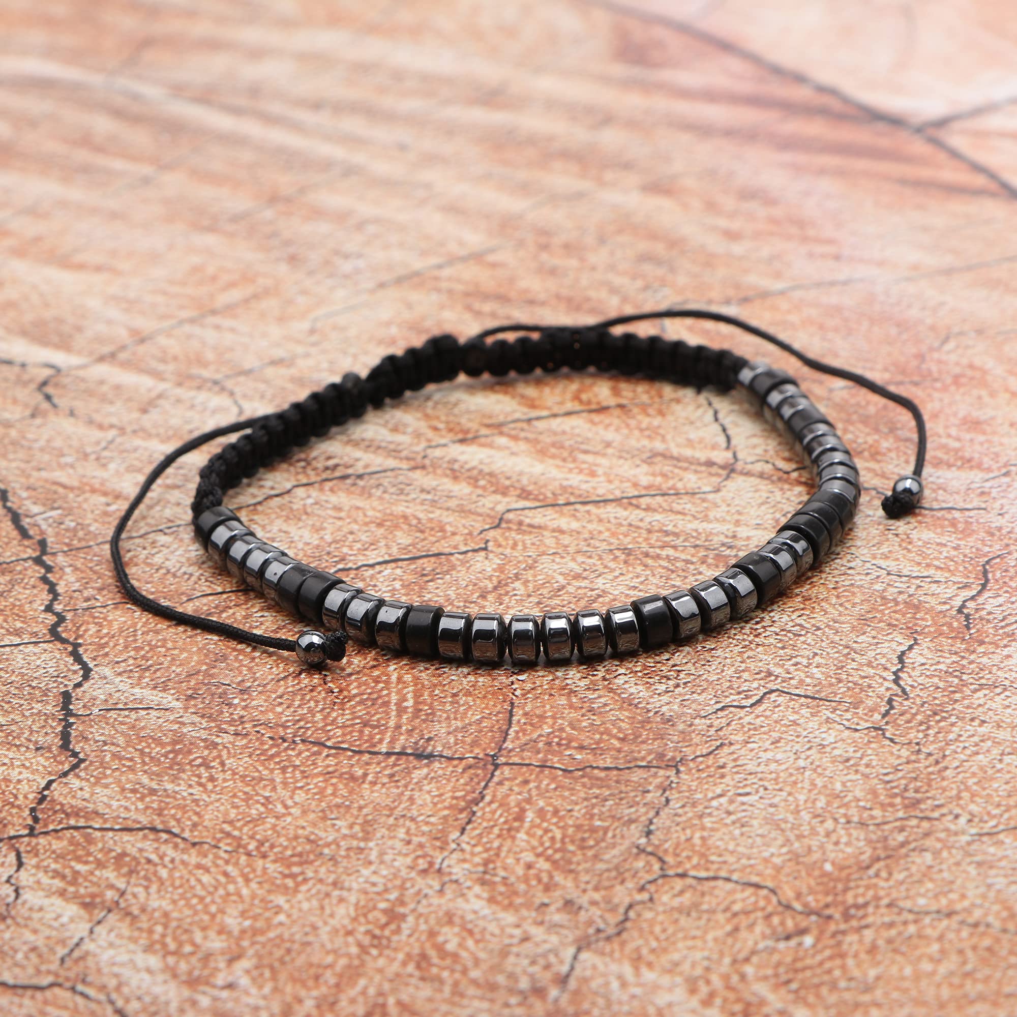 JoycuFF Daughter Gifts from Mom Dad Morse Code Bracelets for Women Unique Handmade Christmas Graduation Birthday Gift for Her Da