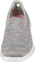 Skechers Women's Go Walk 5 Honor Sneaker, Grey, 7 Wide