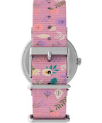 Timex X Peanuts in Bloom Women's Weekender 38mm Watch - Pink Strap White Dial Silver-Tone Case