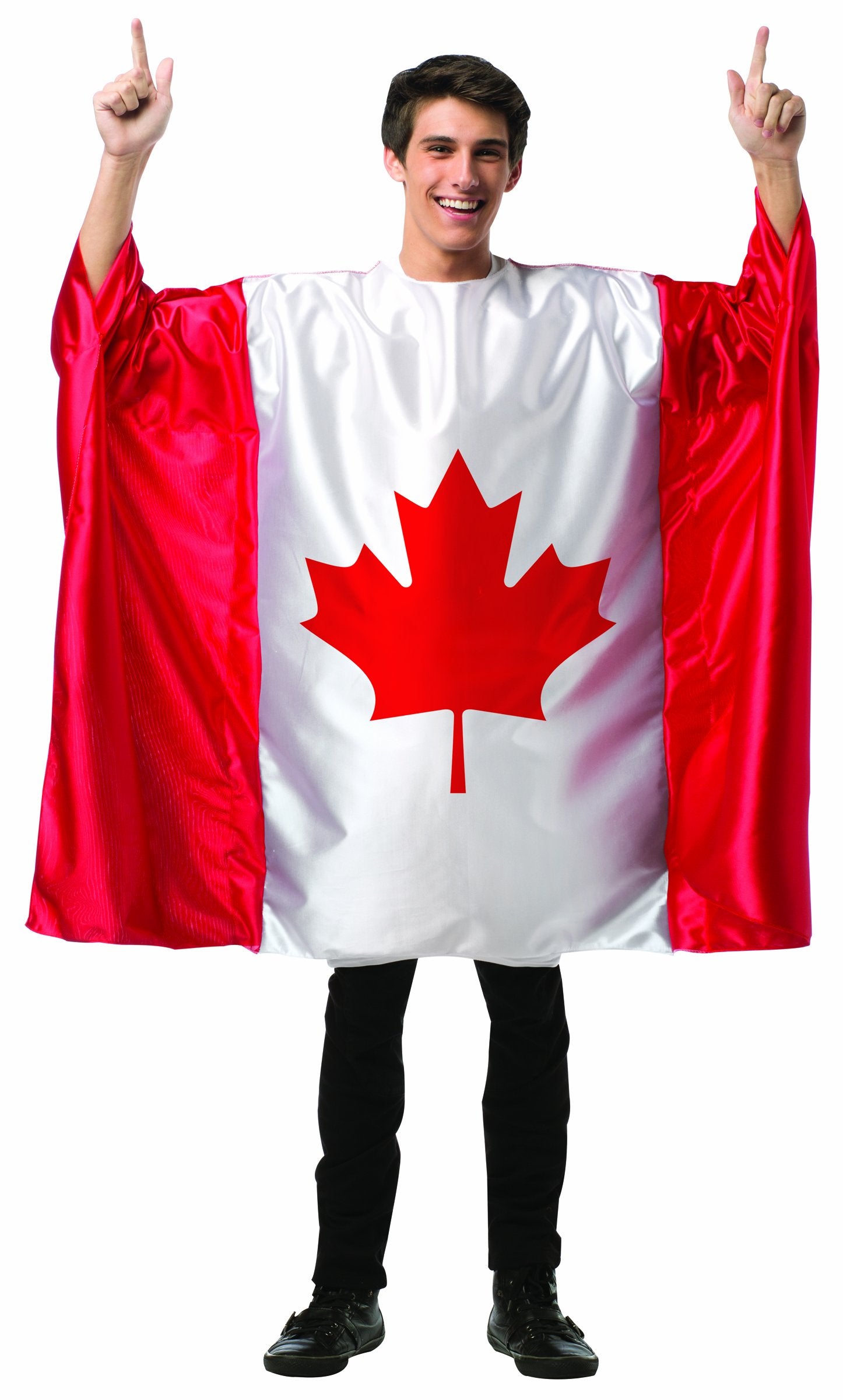 Rasta Imposta GC1981 Mens Flag Tunic Canada  Red & White - One Size