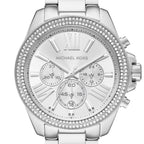 Michael Kors Wren Chronograph Silver-Tone Stainless Steel Women's Watch (Model: MK7429)