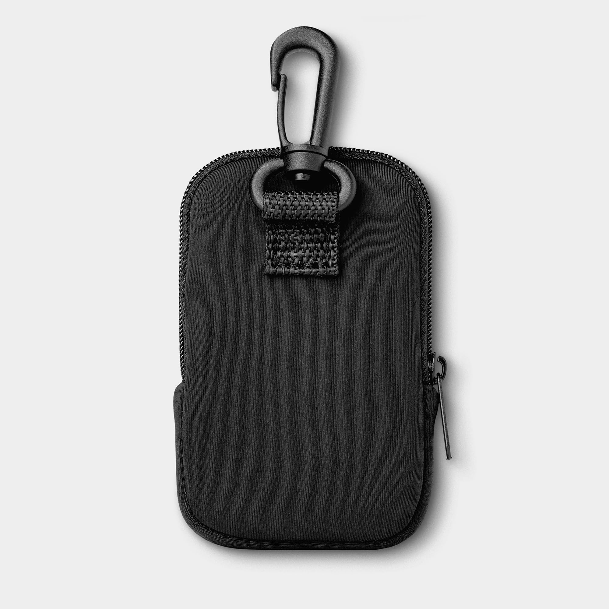 Touchland Touchette Zippered Pouch, Attachable Fashion Accessory with Snap Hook for Power Mist and Glow Mist 1FL OZ, Black