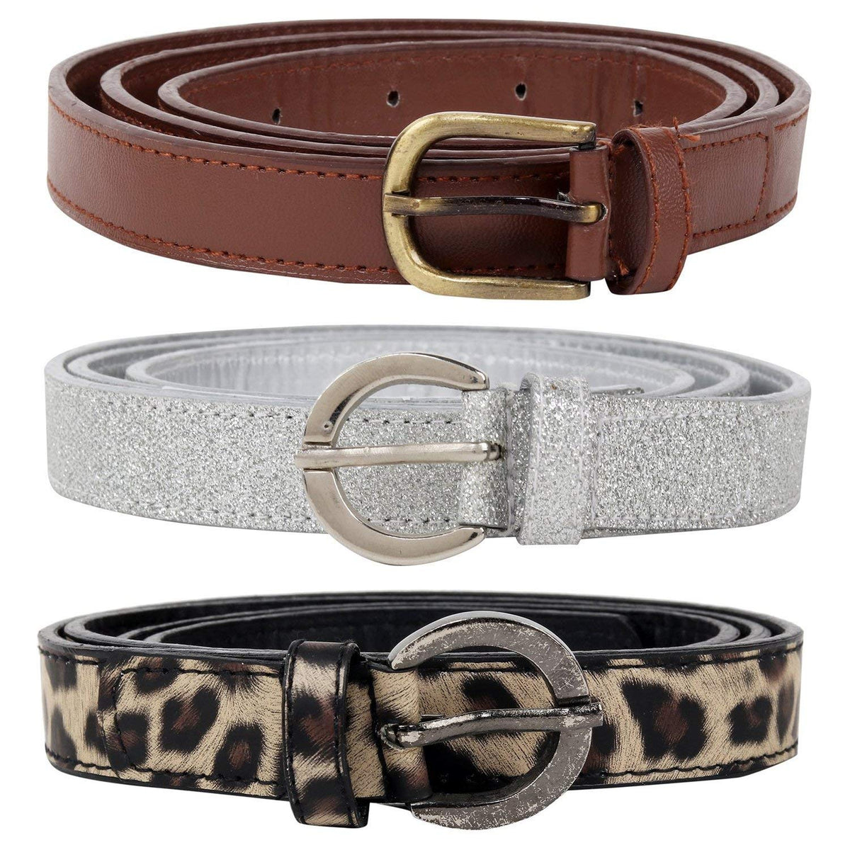 Jainsons Belt Combo Of 3 Pcs For Women (34) 34