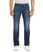 Buffalo David Bitton Men's Relaxed Straight Driven Jeans, Dark Blue Sanded Indigo, 28 32