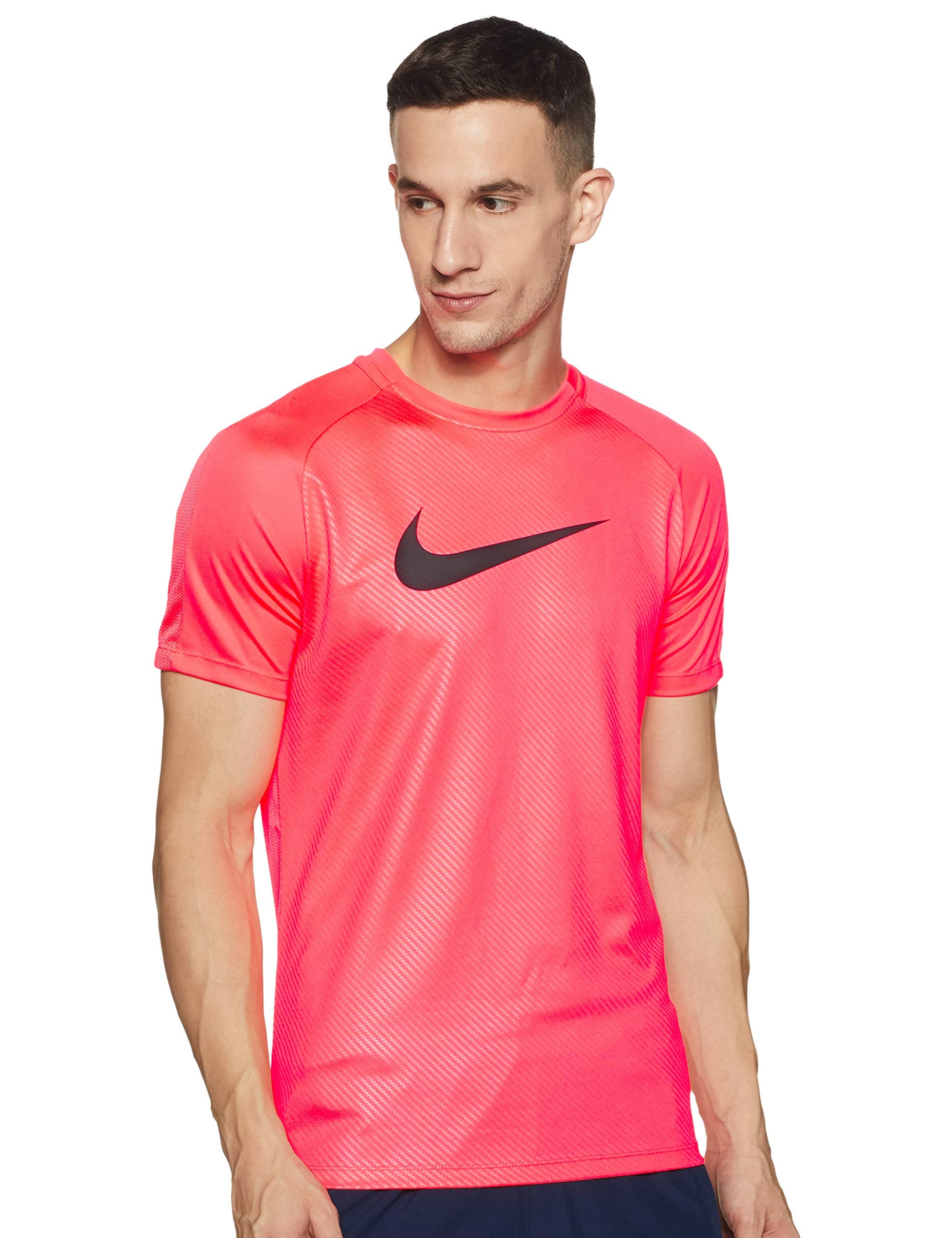 Nike Solid Regular Fit T-Shirt Men Basketball Jerseys