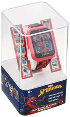 Spider-Man Kids Smartwatch - Interactive LED Screen with 10 Custom Watch Faces, Camera, Games, Alarm, Step Tracker & More - Fun