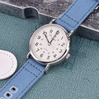 Ritche Christmas Gift 18mm Canvas Wristbands Quick Release Watch Band Blue Replacement Watch Straps for Men Women, Valentine's d