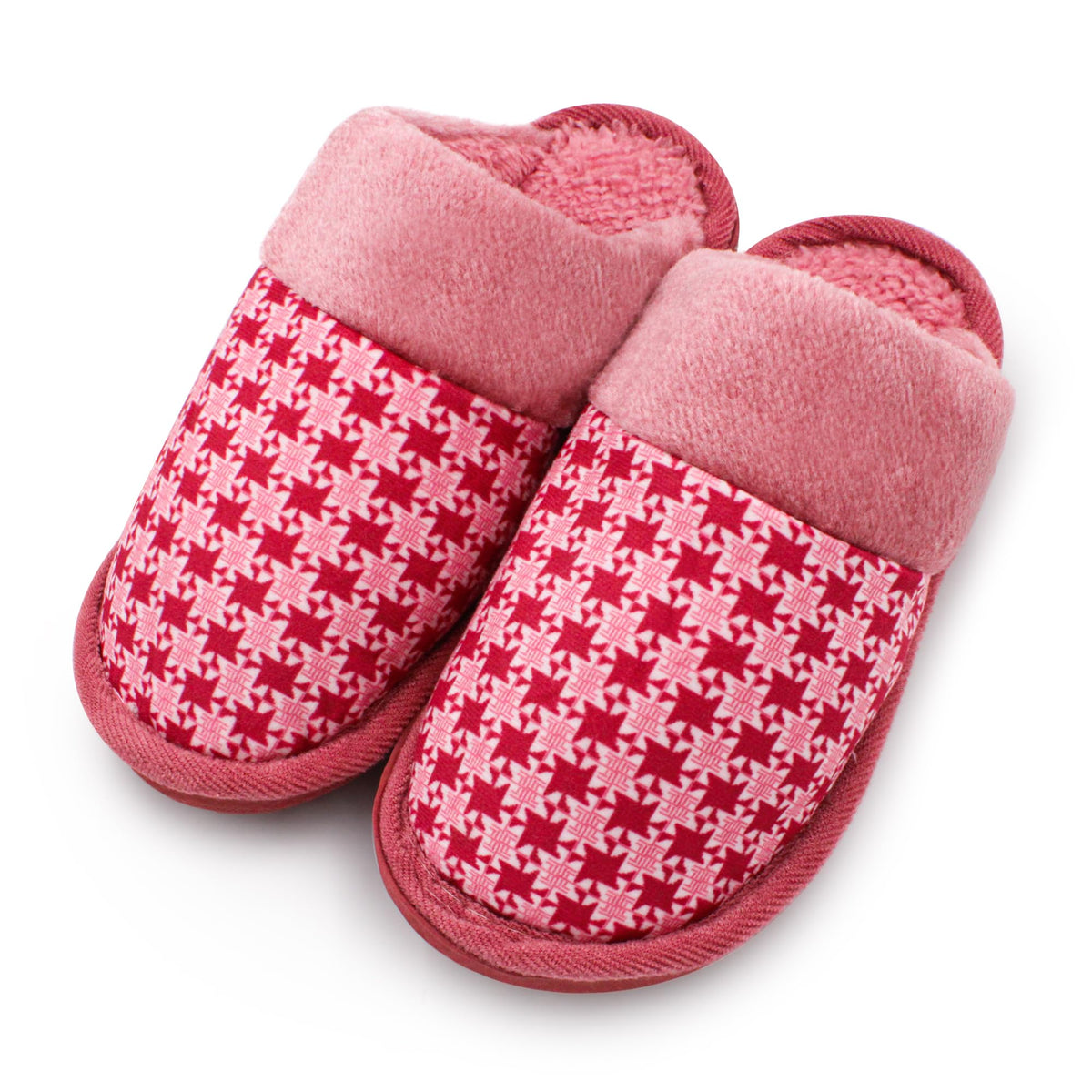 VRITRAZ Rhomb Design | Anti Skid | Lightweight Indoor Winter Slipper For Girls and Womens, Warm House Chappal, Casual Flats (Col 6