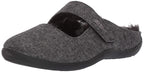 Revitalign RV4200406 Womens Oceanside Comfort Slipper  Black - Size 6