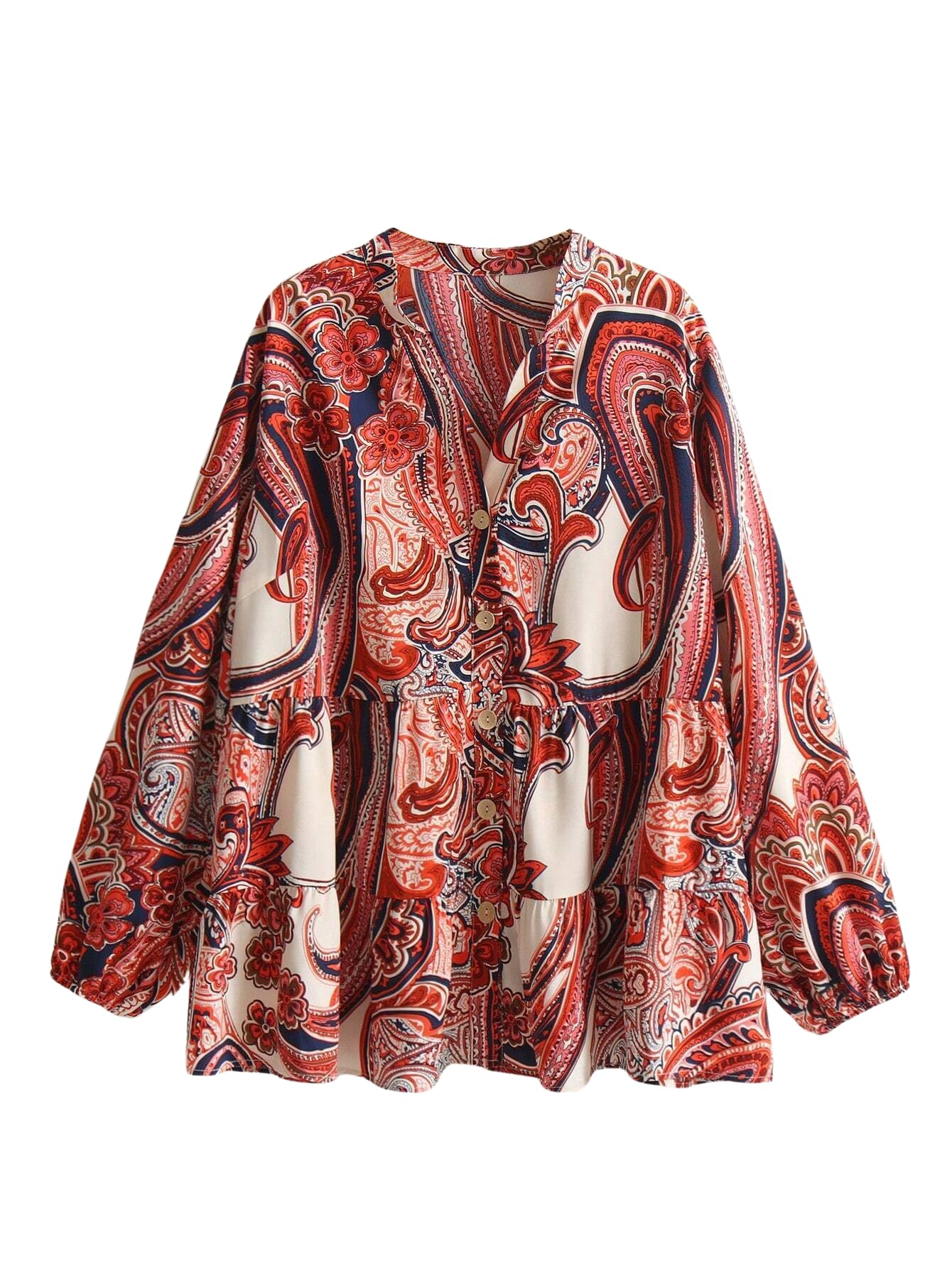 Leriya Fashion Tops for Women | Crop Tops for Women | Summer Tops for Women | Floral Tops for Women | Casual Top (XX-Large, Red)