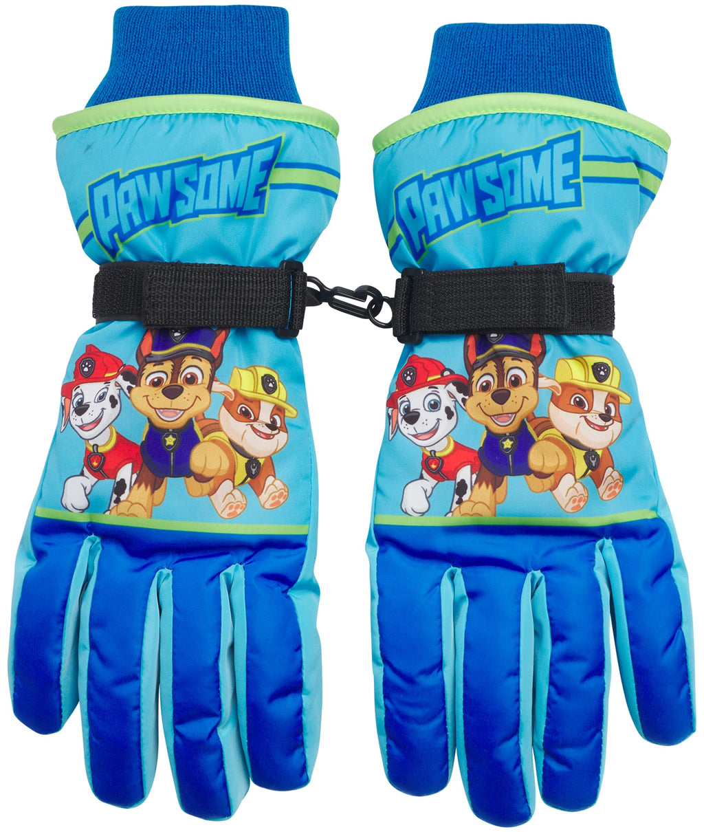 Nickelodeon Boys' Paw Patrol Ski Gloves - Marshall, Chase, Rubble Ski Gloves or Mittens (2T-7), Size Age 4-7, Paw Patrol Glove