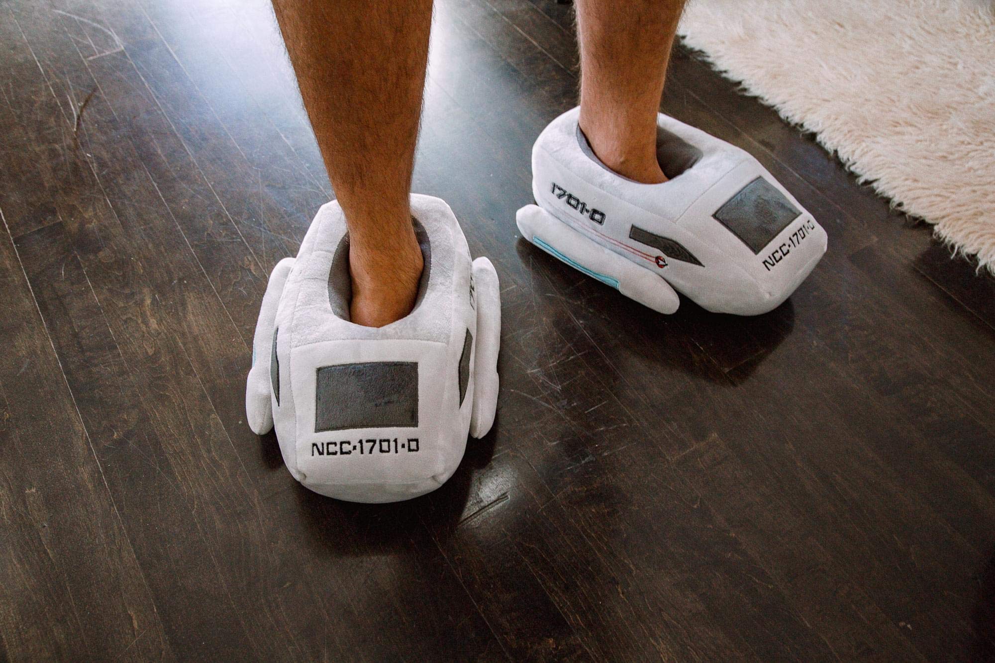 Star Trek: The Next Generation Shuttlecraft 3D Slippers | Women 7-8, Men 5-7