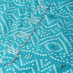 Anubhutee Turquoise Blue Bandhani Print Kurta Palazzo Suit Set For Women