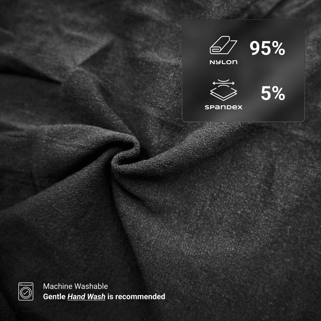 Beauty Town Stocking Dreadlocks Cap - Black, Comfortable fit, stretchable, super stretchy, soft, durable, lightweight, stays on